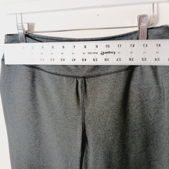 Lands End Athletic Pants, Gray, Size Medium (10 - 12), Sporty, Work Out, Walk - Picture 11 of 16